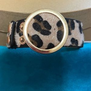 ❤️JUST IN! Juliette Leopard Print Cuff Bracelet